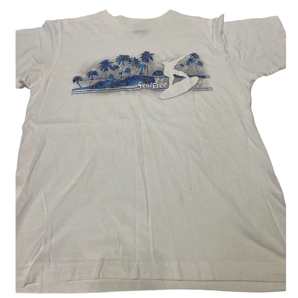 Vintage Class Club White T-shirt Size 16 Soulfree